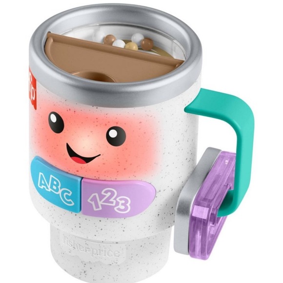 Fisher price laugh and learn wake up and learn coffee mug. BABY STANLEY - Picture 2 of 2